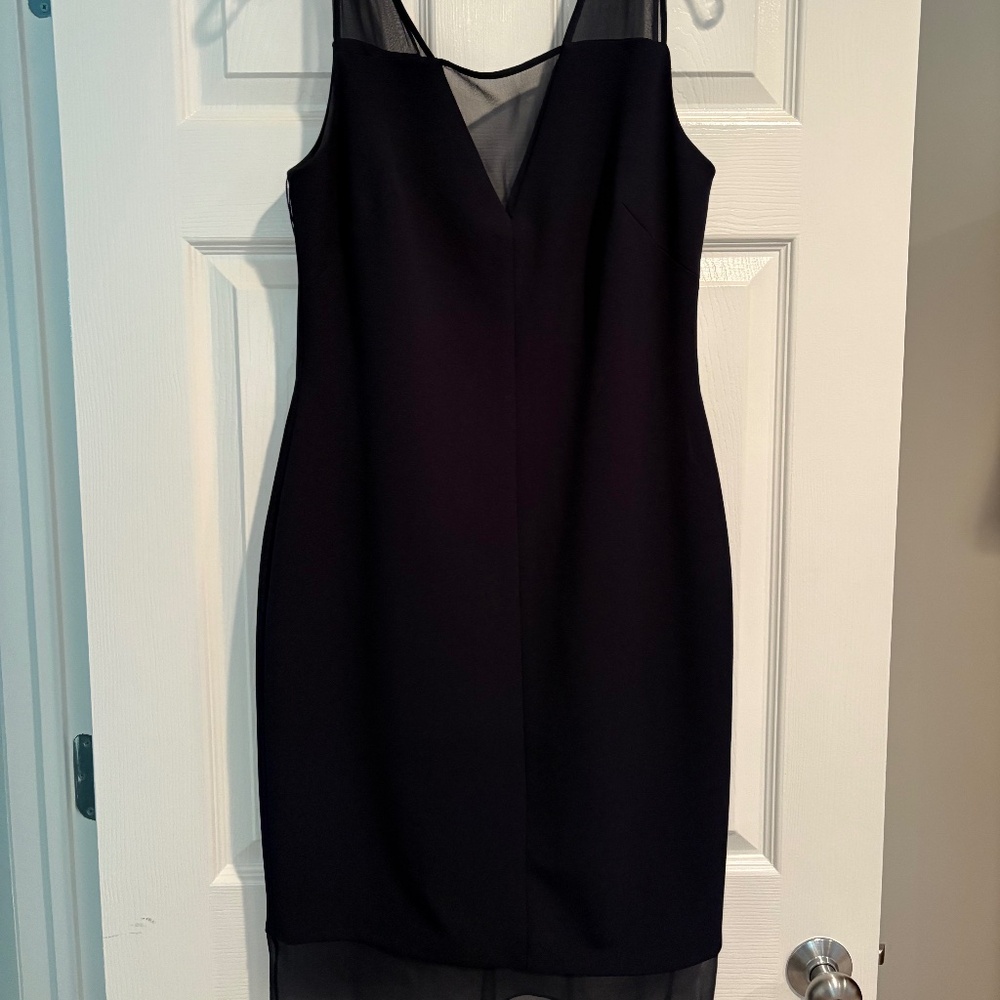 Gorgeous Aidan Mattox Shift - Navy size 10
